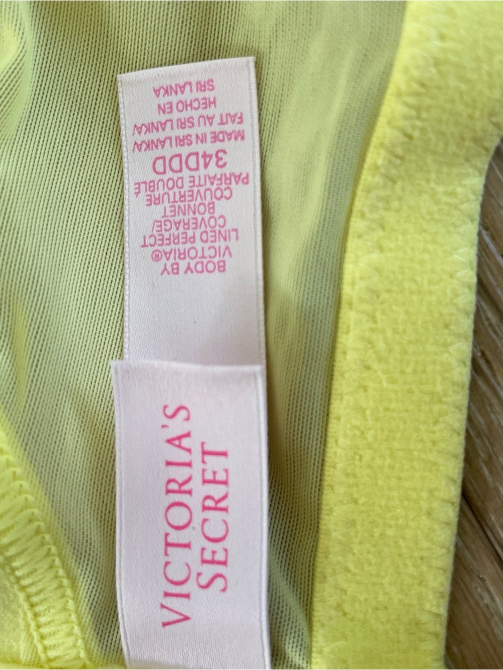 Body by Victoria's Secret Lined Perfect Coverage - Picture 3 of 3